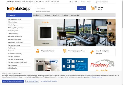 Hurtownia Elektrotechniczna „ELEKTRA” sp. jawna Bieniek